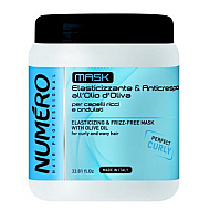 Brelil Numero Curly Elasticizing And Frizz-Free Mask - Маска для вьющихся и волнистых волос 1000 мл