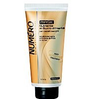Brelil Numero Nourishing Mask With Shea Butter - Маска с маслом карите для сухих волос 300 мл