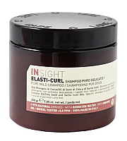 Insight Elasti-Curl Curls Pure Mild Shampoo - Увлажняющий шампунь-воск для кудрявых волос 200 мл