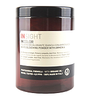 Insight Incolor White Bleaching Powder - Белый обесцвечивающий порошок с маслом Арганы 500 гр 