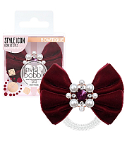 Invisibobble BOWTIQUE British Royal Take a Bow - Резинка для волос, цвет бордовый 1 шт