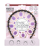 Invisibobble HAIRHALO British Royal Put your Crown on - Ободок для волос, цвет черный