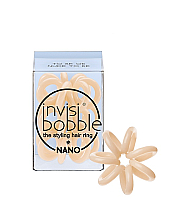 Invisibobble NANO To Be or Nude to Be - Резинка для волос, цвет бежевый 3 шт