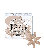 Invisibobble NANO Make-Up Your Mind - Резинка для волос, цвет нюдовый 3 шт