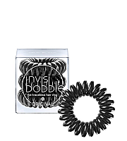 Invisibobble ORIGINAL True Black - Резинка-браслет для волос, цвет черный 3 шт