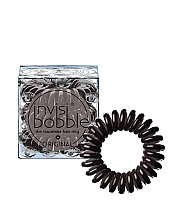Invisibobble ORIGINAL Luscious Lashes - Резинка для волос, цвет черный металлик 3 шт