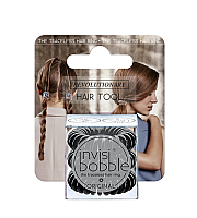 Invisibobble ORIGINAL True Black - Резинка-браслет для волос (с подвесом)