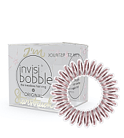 Invisibobble ORIGINAL I'm Starstuck - Резинка-браслет для волос, цвет малиновый перламутр 3 шт