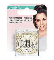 Invisibobble ORIGINAL You're Golden - Резинка-браслет для волос, цвет золото 3 шт (с подвесом)