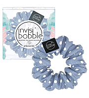 Invisibobble SPRUNCHIE Dot's It - Резинка-браслет для волос, цвет голубой 1 шт