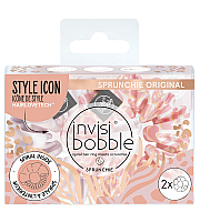 Invisibobble SPRUNCHIE Duo We’ll Always Have Panther - Резинка-браслет для волос, цвет розовый/сиреневый 2 шт