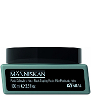 Kaaral Manniskan Black Shaping Paste - Черная моделирующая паста 100 мл