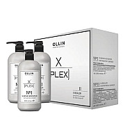 Ollin X-Plex Kit (№1 X-Bond Booster, №2 X-Sealer) - Активатор связей 1 х2 50мл; Усилитель связей 2 х 250 мл