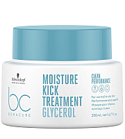 Schwarzkopf Bonacure Clean Moisture Kick Treatment - Маска для сухих волос 200 мл