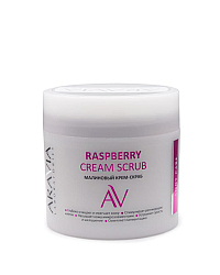 Aravia Laboratories Raspberry Cream Scrub - Малиновый крем-скраб 300 мл 