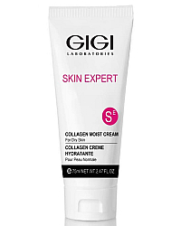 GIGI Collagen Elastin Moist Cream - Крем увлажняющий для лица 75 мл
