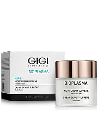 GIGI Bioplasma Night Cream Supreme - Крем для лица ночной 50 мл