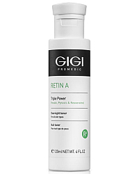 GIGI Retin A Triple Power Overnight Toner - Лосьон ночной мультикислотный для всех типов кожи 120 мл