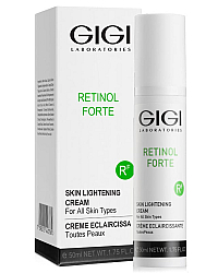 GIGI Retinol Forte Skin Lightening Cream - Отбеливающий крем для лица 50 мл
