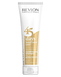 Revlon Professional Revlonissimo Color Care Shampoo&Conditioner Golden Blondes - Шампунь-кондиционер для золотистых блондированных оттенков 275 мл