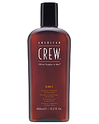American Crew Classic 3-in-1 - Средство 3 в 1 Шампунь, Кондиционер и Гель для душа 450 мл