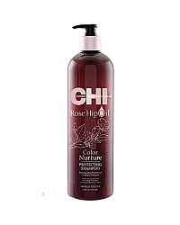 CHI Rose Hip Oil Shampoo - Шампунь с маслом лепестков роз 739 мл