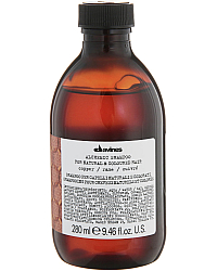 Davines Alchemic Shampoo for natural and coloured hair (copper) - Шампунь «Алхимик» для натуральных и окрашенных волос (медный) 280 мл