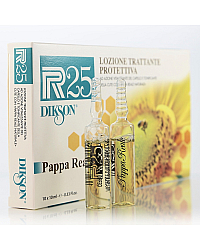 Dikson P.R.25 Pappa Reale - Лосьон с тонизирующим и стимулирующим эффектом на основе натурального маточного молочка для тонких, склонных к выпадению волос 10*10 мл
