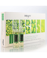Dikson DSM - Ухаживающая и увлажняющая сыворотка с протеинами шелка для чувствительной кожи головы 10*10 мл