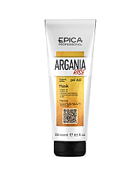 Epica Professional Argania Rise Organic - Маска для придания блеска с маслом арганы 250 мл