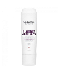 Goldwell Dualsenses Blondes And Highlights Anti-Yellow Conditioner – Кондиционер против желтизны для осветленных волос 200 мл