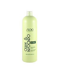Kapous Studio Professional Moisturizing Balsam For Hair With Avocado and Oliva Oils - Бальзам увлажняющий для волос с маслами авокадо и оливы 1000 мл