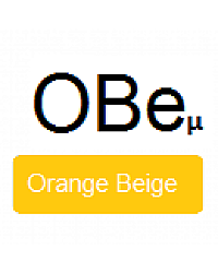 Lebel Materia µ Лайфер - OBe Оранжево-бежевые