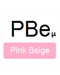 Lebel Materia µ Лайфер - PBe Розово-бежевые
