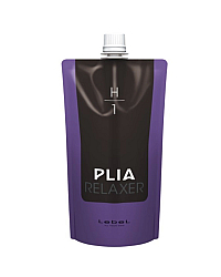 Lebel PLIA Relaxer H1 - Крем для сенсорного выпрямления тонких волос, шаг 1 400 мл