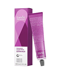 Londa Londacolor 2/0 - Стойкая крем-краска для волос, тон черный 60 мл