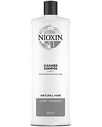 Nioxin Cleanser System 1 - Очищающий шампунь (Система 1) 1000 мл