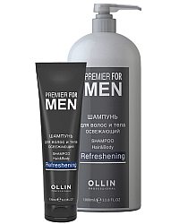 Premier For Men - Мужская линия для ухода за волосами и кожей головы с тонизирующим эффектом