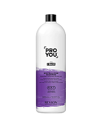 Revlon Professional Pro You Toner Neutralizing Shampoo - Нейтрализующий шампунь для светлых, обесцвеченных и седых волос 1000 мл