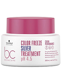 Schwarzkopf Bonacure Clean Color Freeze Treatment Silver - Нейтрализующая маска 200 мл