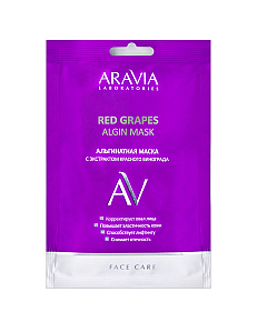 Aravia Laboratories Red Grapes Algin Mask - Альгинатная маска с экстрактом красного винограда 30 г