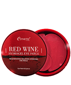 Esthetic House Red Wine Hydrogel Eye Patch - Гидрогелевые патчи с экстрактом красного вина 60 шт