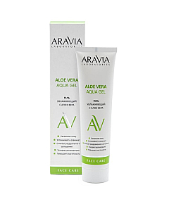 Aravia Laboratories Aloe Vera Aqua Gel - Увлажняющий гель с алоэ-вера 100 мл