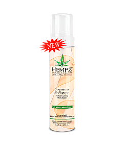 Hempz Sugarcane & Papaya Herbal Foaming Body Wash - Гель-мусс для душа Сахарный тростник и Папайя 250 мл