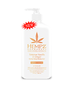 Hempz Tahitian Vanilla & Ginger Moisturizer - Молочко для тела Имбирь и Ваниль Таити 500 мл