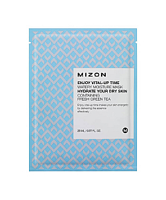 Mizon Enjoy Vital Up Time Watery Moisture Mask - Маска для лица тканевая увлажняющая  30 мл