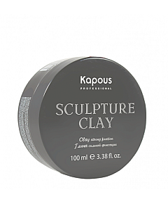 Kapous Professional Sculpture Clay Strong Fixation - Глина для укладки волос нормальной фиксации 100 мл