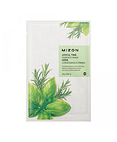 Mizon Joyful Time Essence Mask Herb - Маска тканевая с комплексом травяных экстрактов 23 г