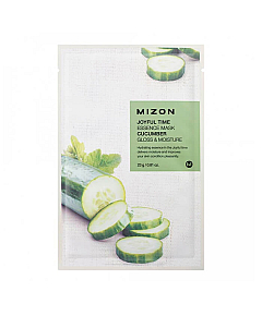 Mizon Joyful Time Essence Mask Cucumber - Маска тканевая с экстрактом огурца 23 г