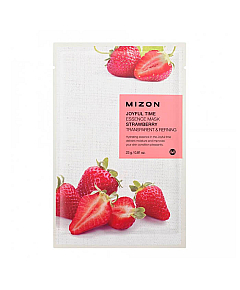 Mizon Joyful Time Essence Mask Strawberry - Маска тканевая для лица с экстрактом клубники 23 г